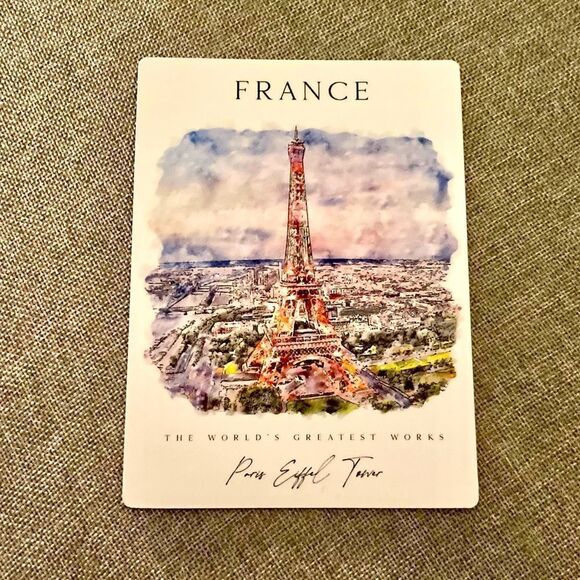 Paris France Eiffel Tower Magnet - Picture 2 of 3